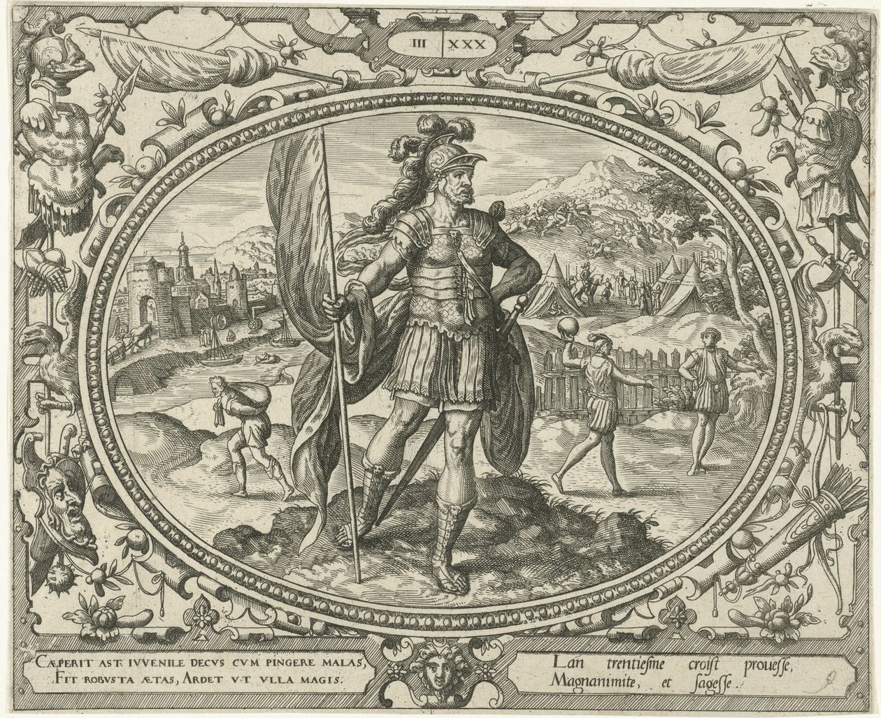 Muž ve věku třiceti let Ten Ages of Man (název série) od Gerard van Groeningen