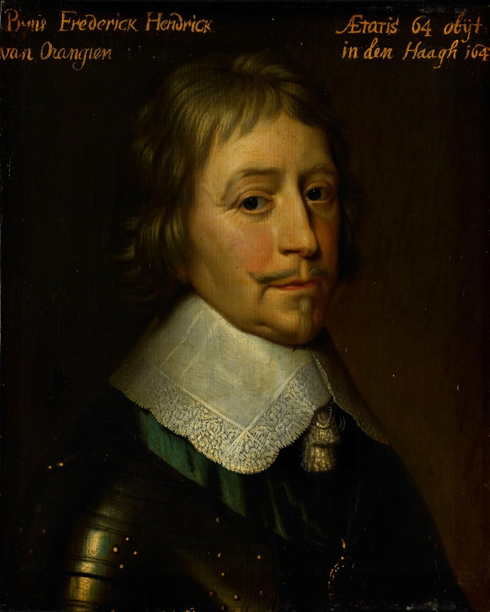 Portrét Fredericka Henryho, prince Oranžského od Gerard van Honthorst (workshop of)