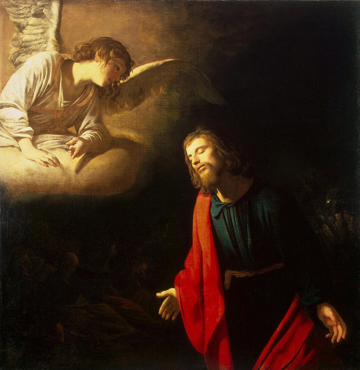 Kristus v Getsemanské zahradě (Agonie v zahradě) od Gerard van Honthorst
