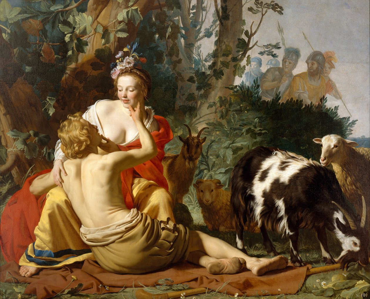 Granida a Daifilo od Gerard van Honthorst