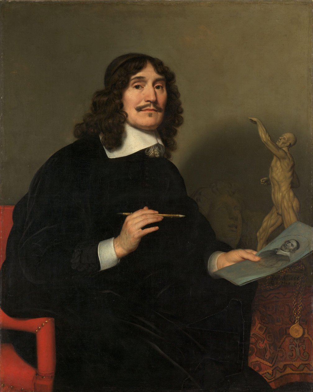 Portrét umělce od Gerard van Honthorst