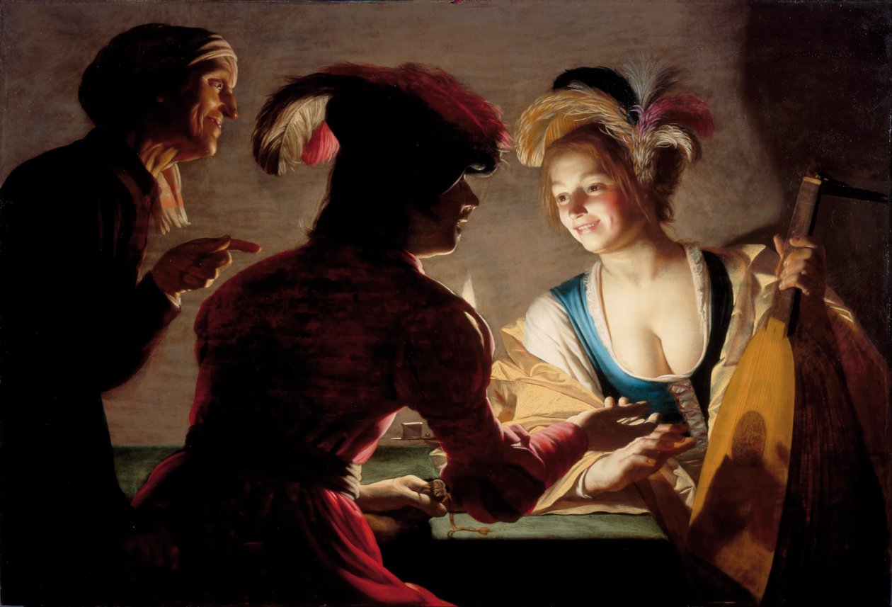 Prokuristka od Gerard van Honthorst