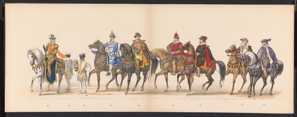 Maškaráda leidenských studentů, 1875 (deska 10) Maškaráda pořádaná členy leidenského studentského sboru 15. června 1875 na oslavu 300. výročí Leidsche Hoogeschool, zobrazující Leidsche Hoogeschool, vyobrazenou v od Gerardus Johannes Bos