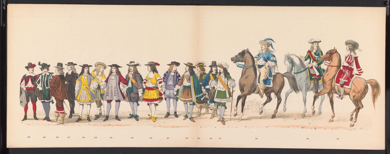 Maškaráda leidenských studentů, 1875 (deska 16) Maškaráda pořádaná členy leidenského studentského sboru 15. června 1875 na oslavu 300. výročí Leidsche Hoogeschool, zobrazující Leidsche Hoogeschool, vyobrazenou v od Gerardus Johannes Bos