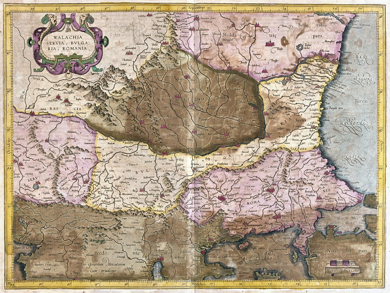 Závěsný od Gerardus Mercator