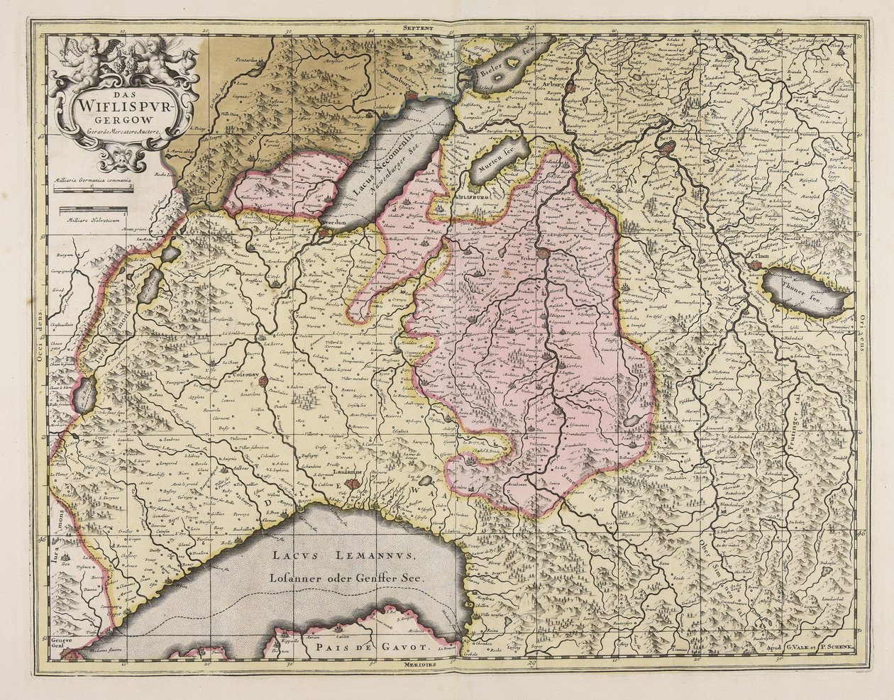 Das Wiflispurgergergow / Gerardo Mercatore auctore od Gerardus Mercator