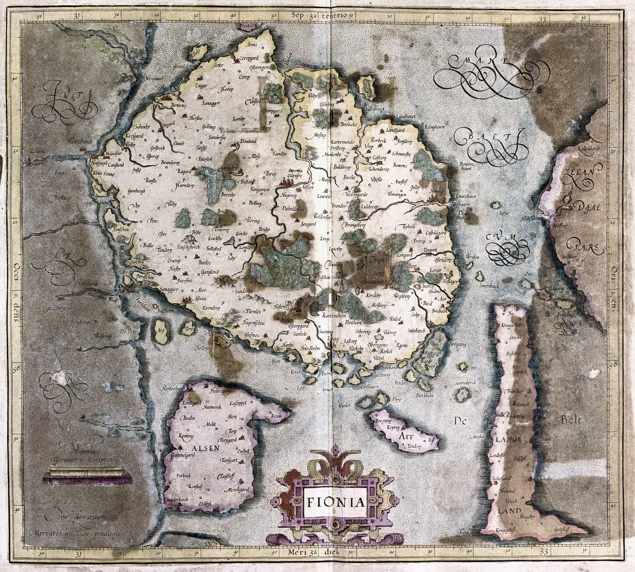 Závěsný od Gerardus Mercator