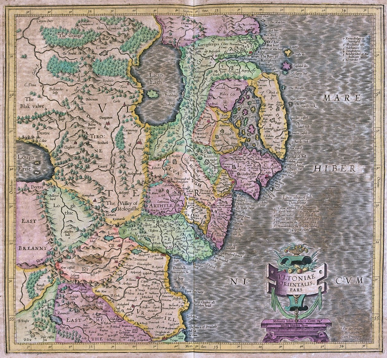 Závěsný od Gerardus Mercator