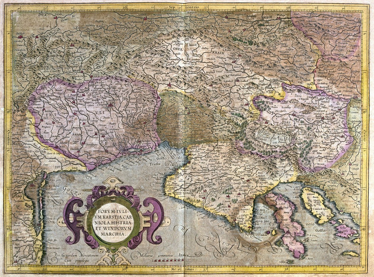 Závěsný od Gerardus Mercator