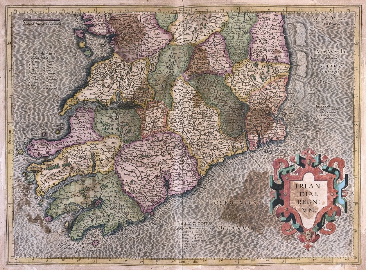 Závěsný od Gerardus Mercator