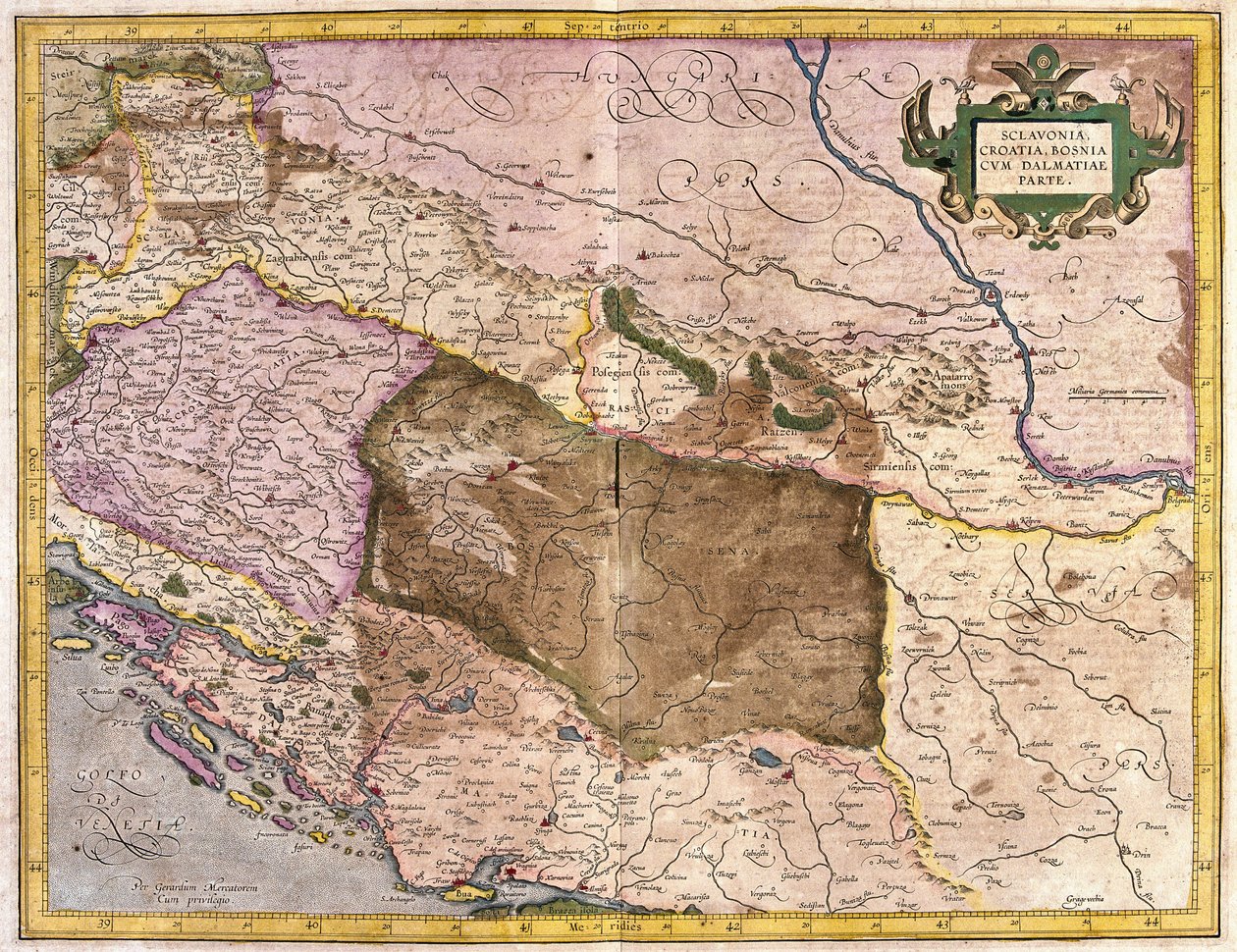 Závěsný od Gerardus Mercator