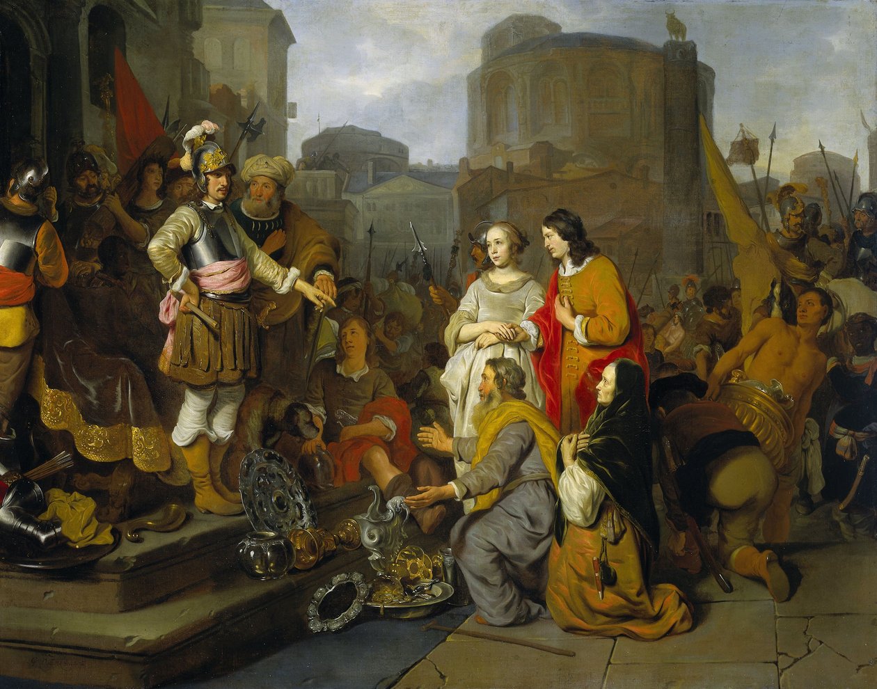 Kontinuita Scipiona, 1650-55 od Gerbrand van den Eeckhout