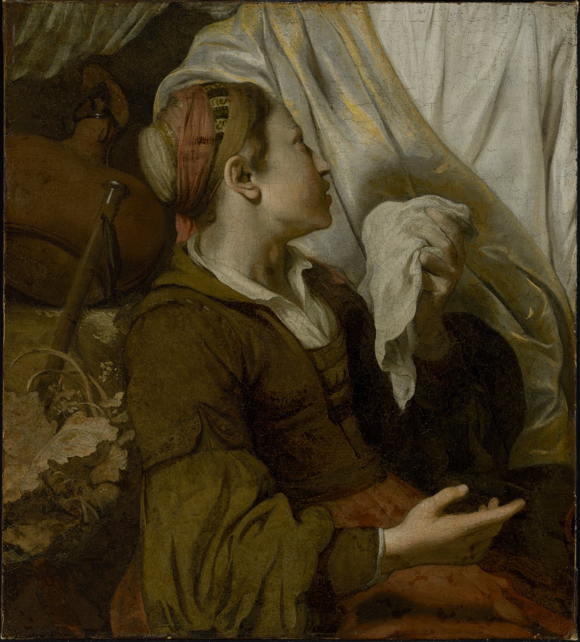 Hagar plačící, kolem roku 1643 od Gerbrand van den Eeckhout