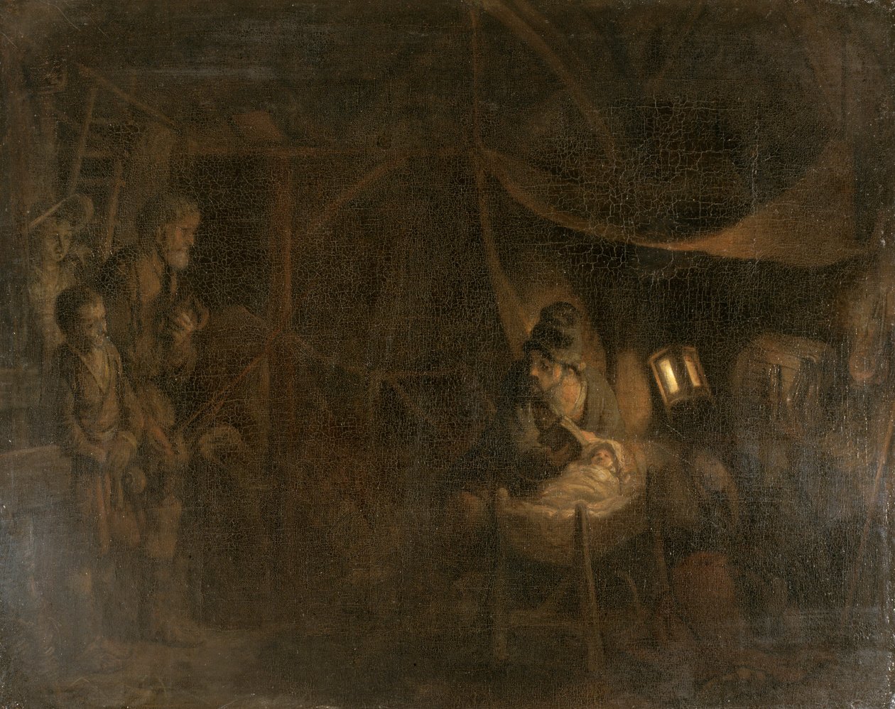 Klanění pastýřů, 1665. od Gerbrand van den Eeckhout