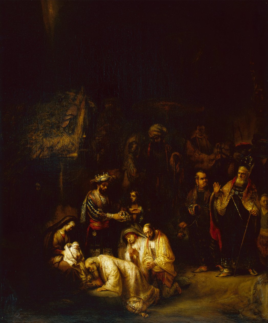 Klanění králů od Gerbrandt van den Eeckhout