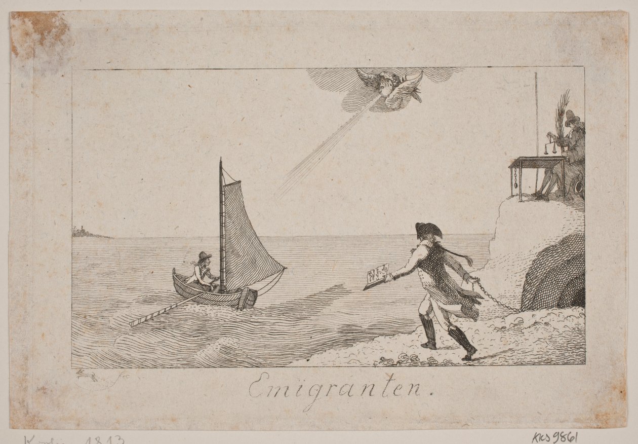 emigranti od Gerhard Ludvig Lahde