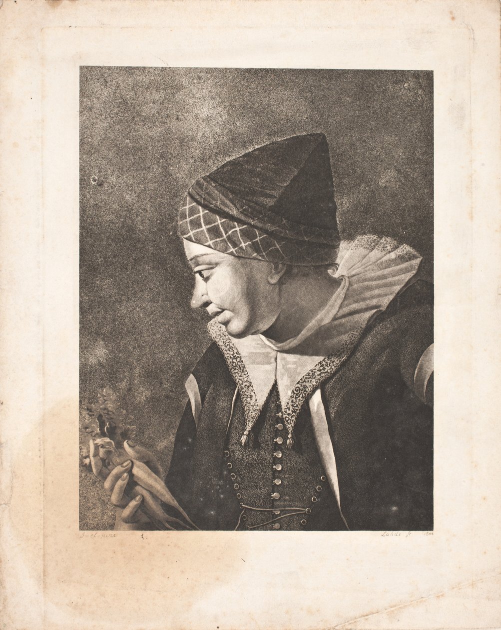 Amagerská dívka od Gerhard Ludvig Lahde