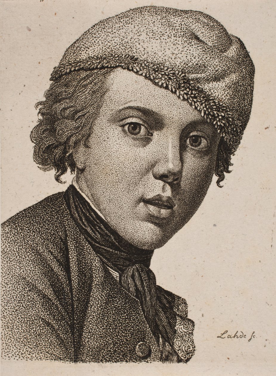 Jens Juel, Po Juelově autoportrétu z roku 1767 od Gerhard Ludvig Lahde