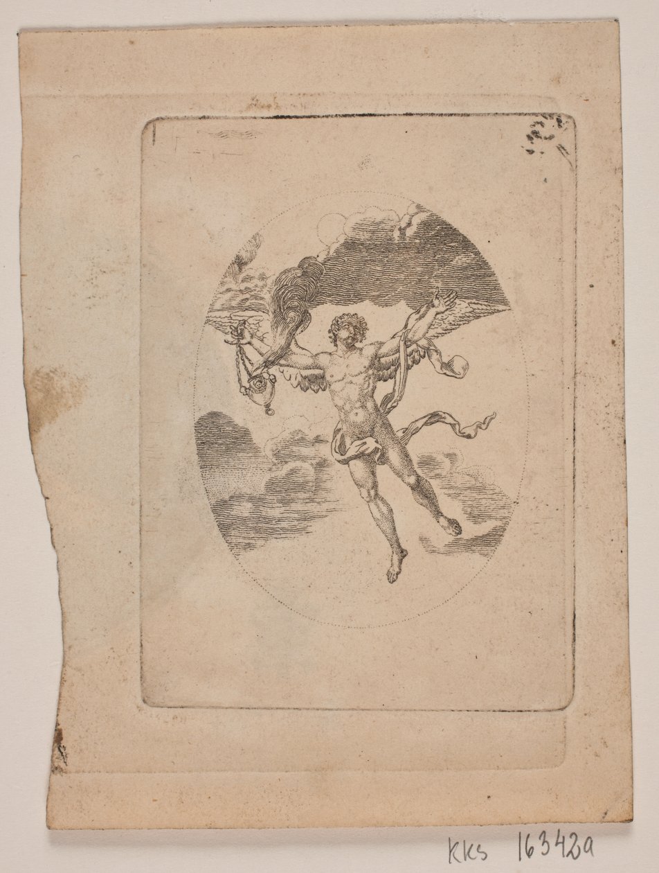 Plovoucí anděl od Gerhard Ludvig Lahde