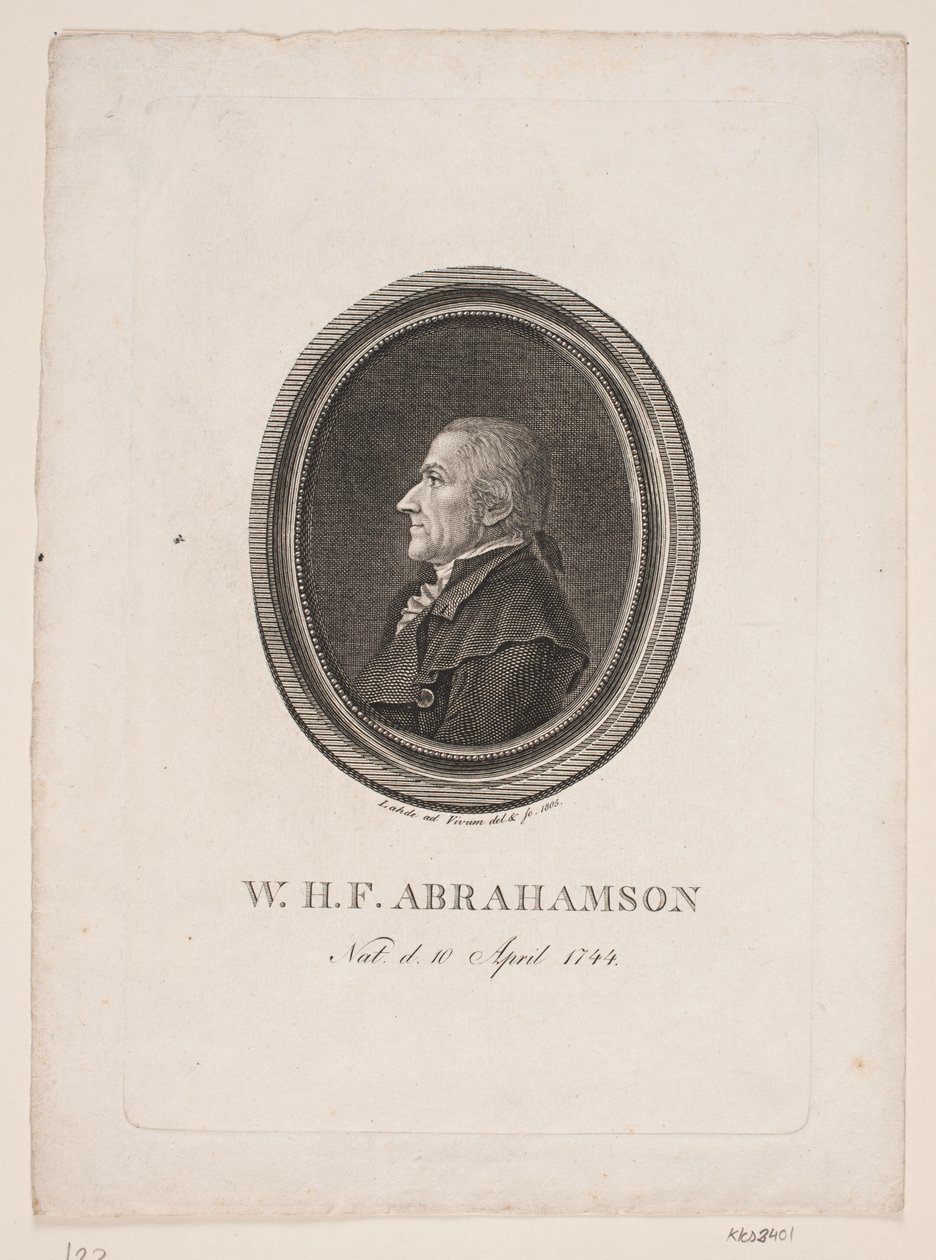 W.H.F. Abrahams od Gerhard Ludvig Lahde