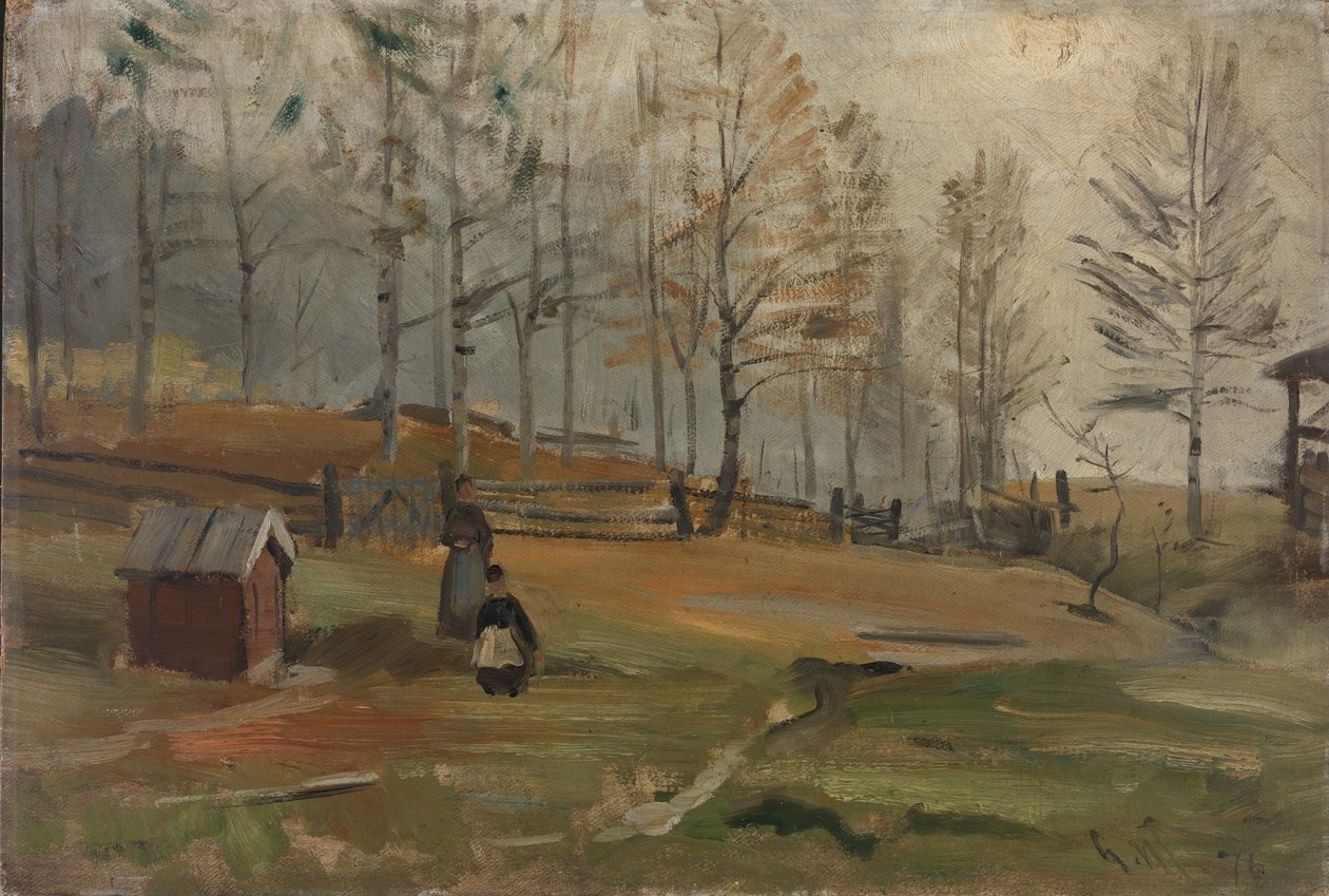 Podzim od Gerhard Munthe