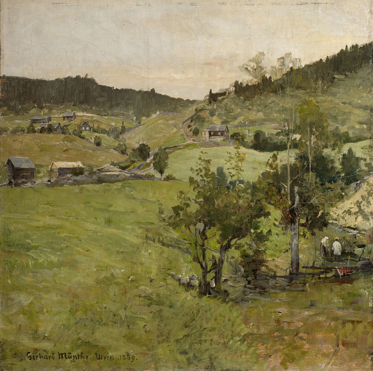 Cottersovy farmy od Gerhard Munthe