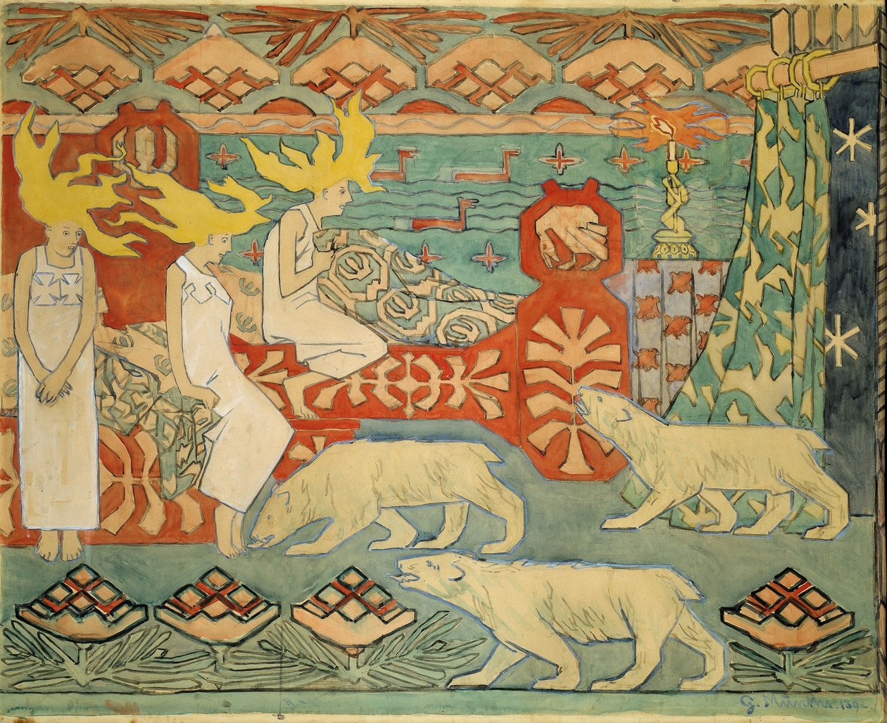 Nápadníci od Gerhard Munthe