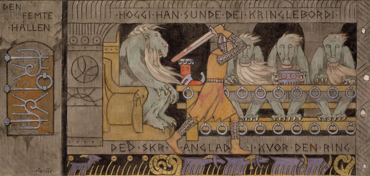 Pátý sál od Gerhard Munthe