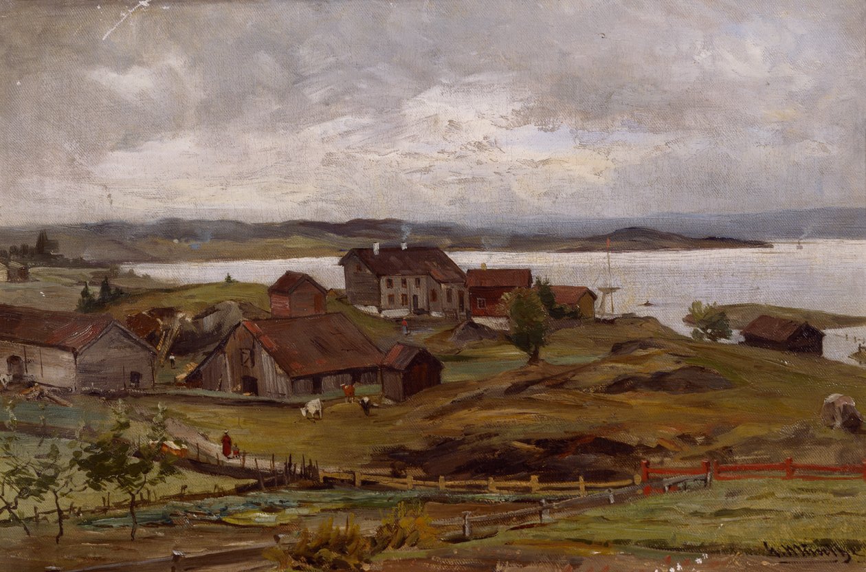 Plážový obrázek od Gerhard Peter Frantz Vilhelm Munthe