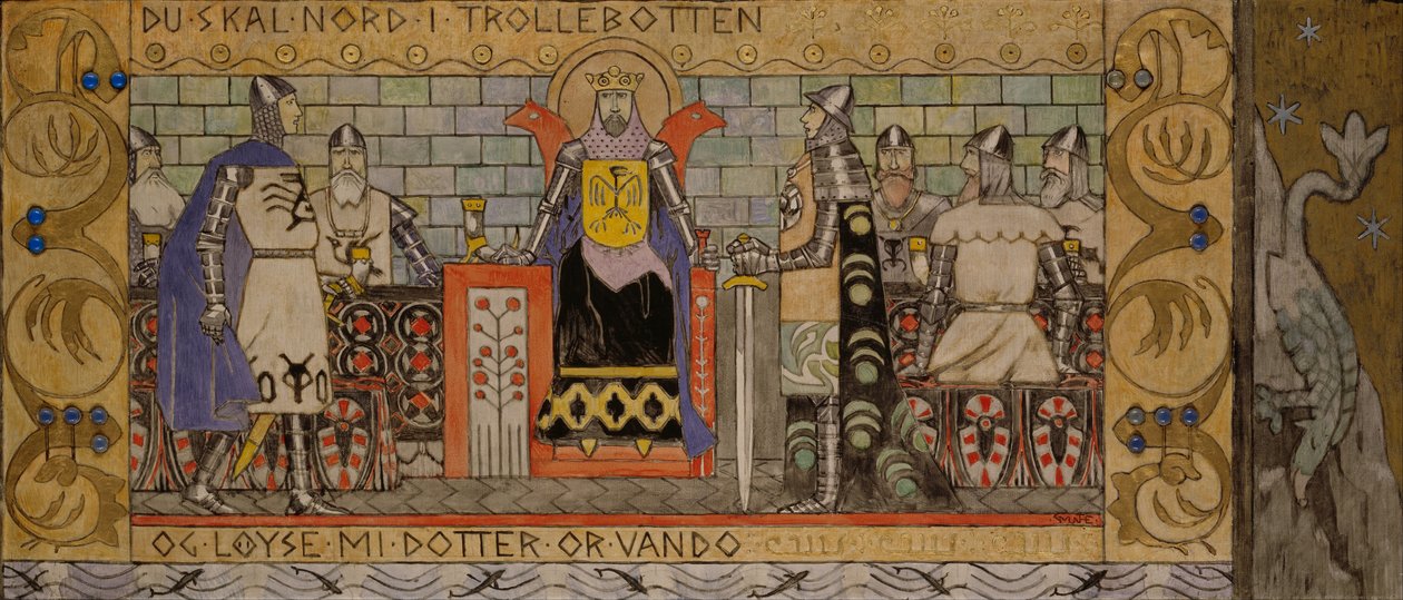 Åsmund v Kings Hall od Gerhard Peter Frantz Vilhelm Munthe
