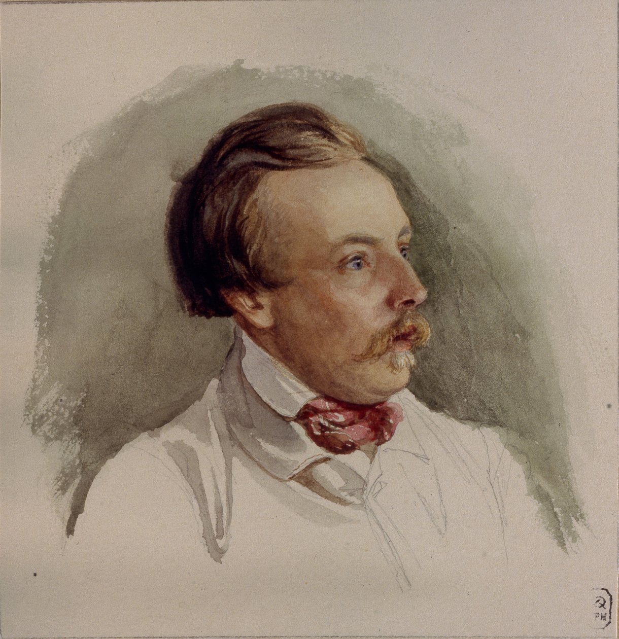 Portrét malíře Alexandra von Kotzebue 1815-1889, 40. léta 19. století od Gerhard Wilhelm Reutern von