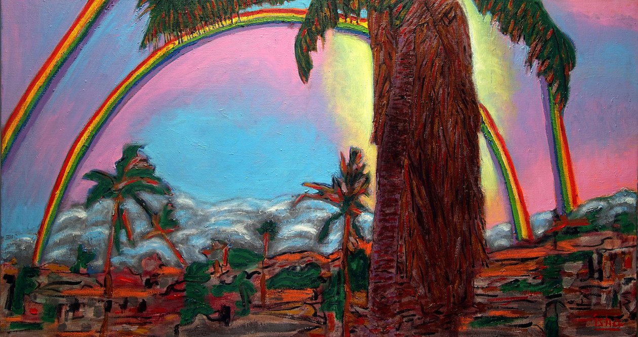 Cabo Rainbow, 2020 (olej na plátně) od Gerhardt Isringhaus