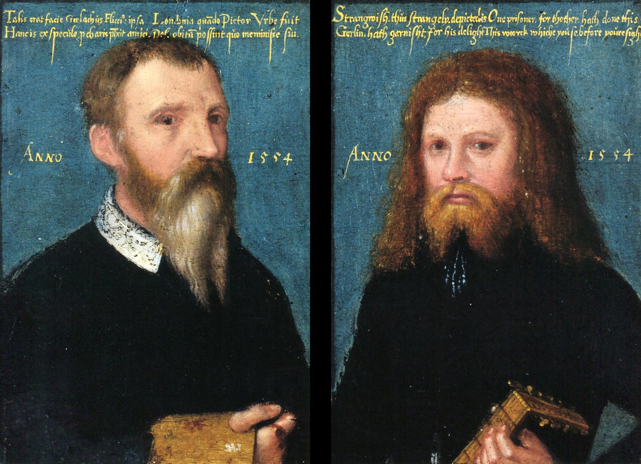 Gerlach Flicke s Henrym Strangwishem od Gerlach Flicke