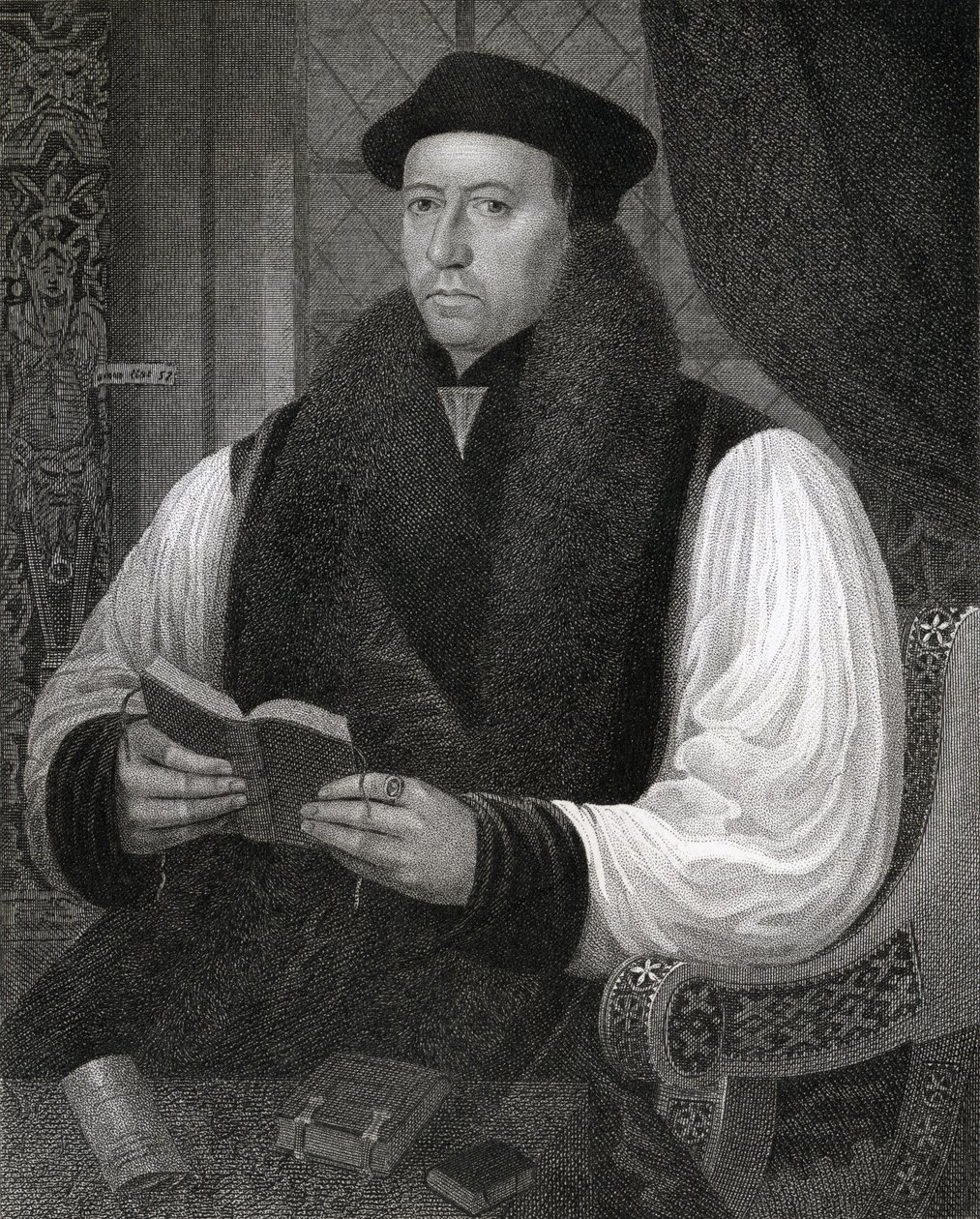 Portrét Thomase Cranmera (1489-1556) z 