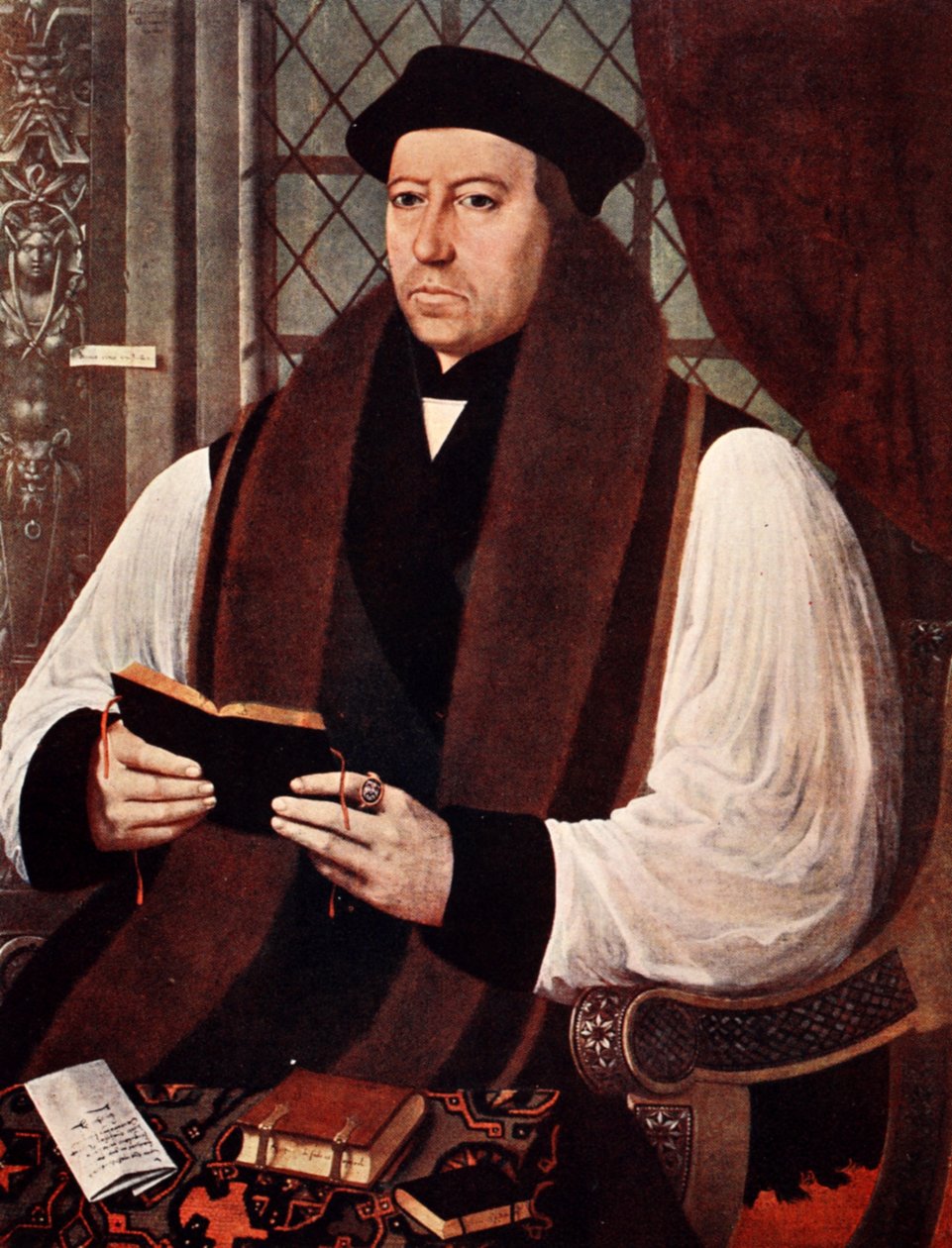 Arcibiskup Cranmer, ilustrace z 