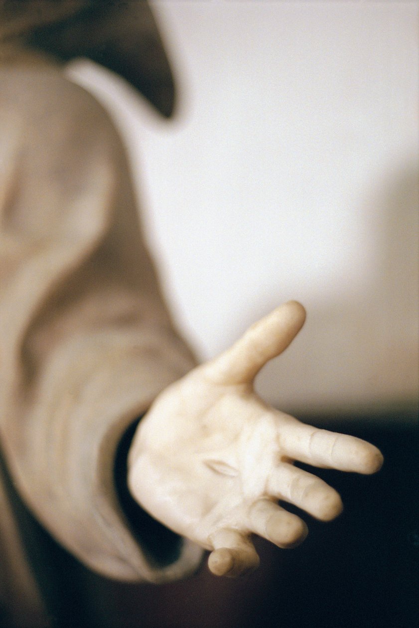 Sv. František přijímající stigmata, kolem 1580 (mramor) (viz také 248124, 248125 a 248126) od Germain Pilon