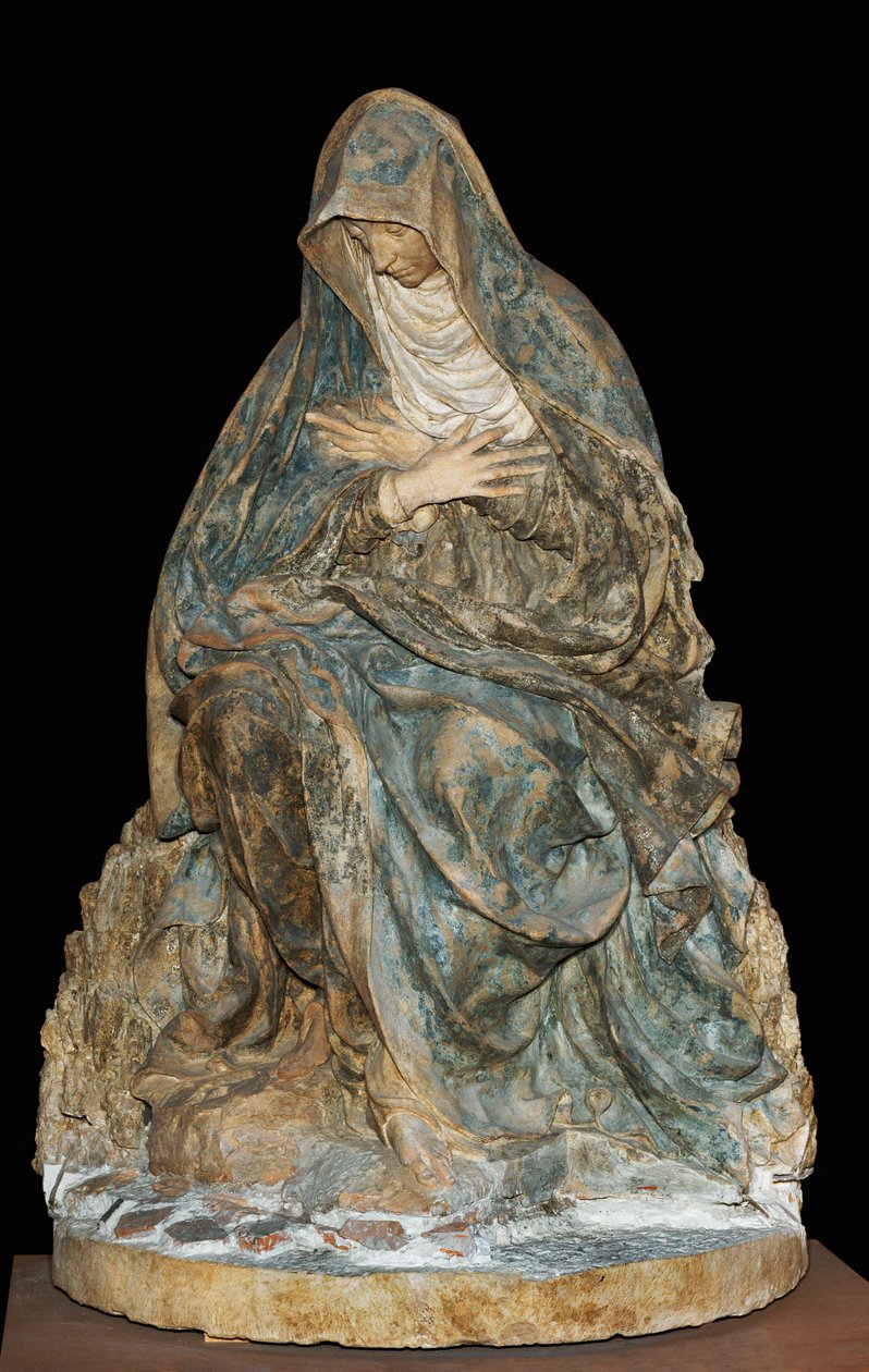 Panna Maria Bolestná - Mater Dolorosa ... od Germain (attr to) Pilon