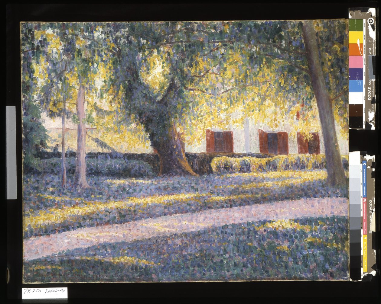 Sluneční svit pod stromy (Soleil Sous Les Arbres) od Germain Guibal