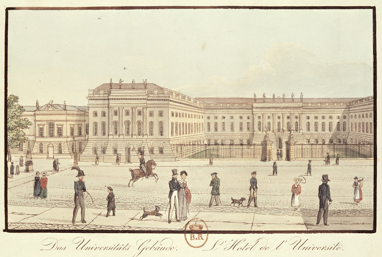 Berlínská univerzita, Berlín od German School