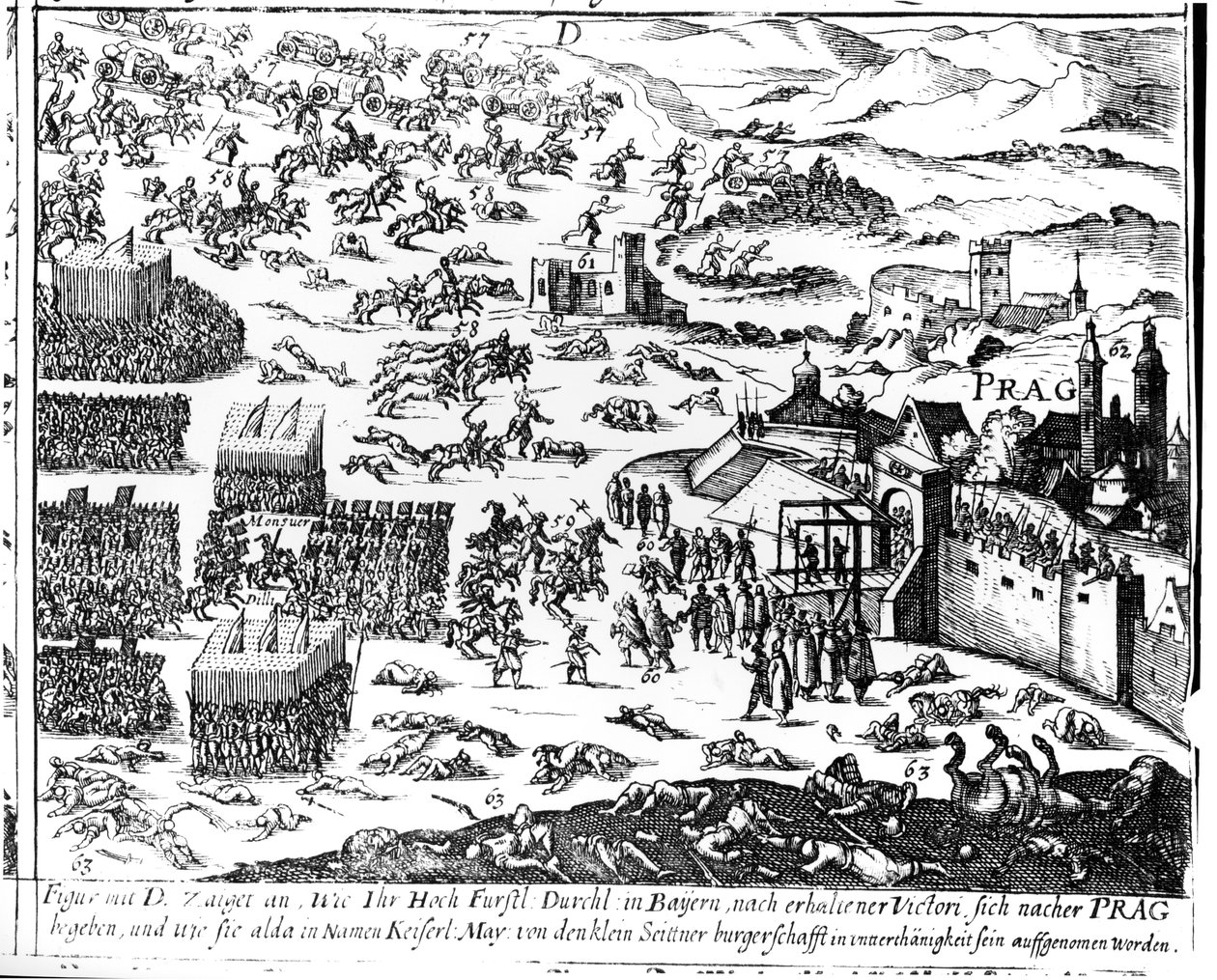 Defenestrace Prahy, 1618 od German School
