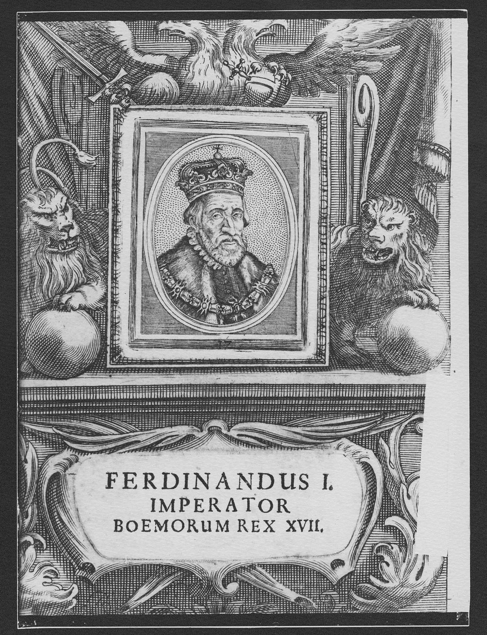 Císař Ferdinand I. (1793-1875), český král od German School