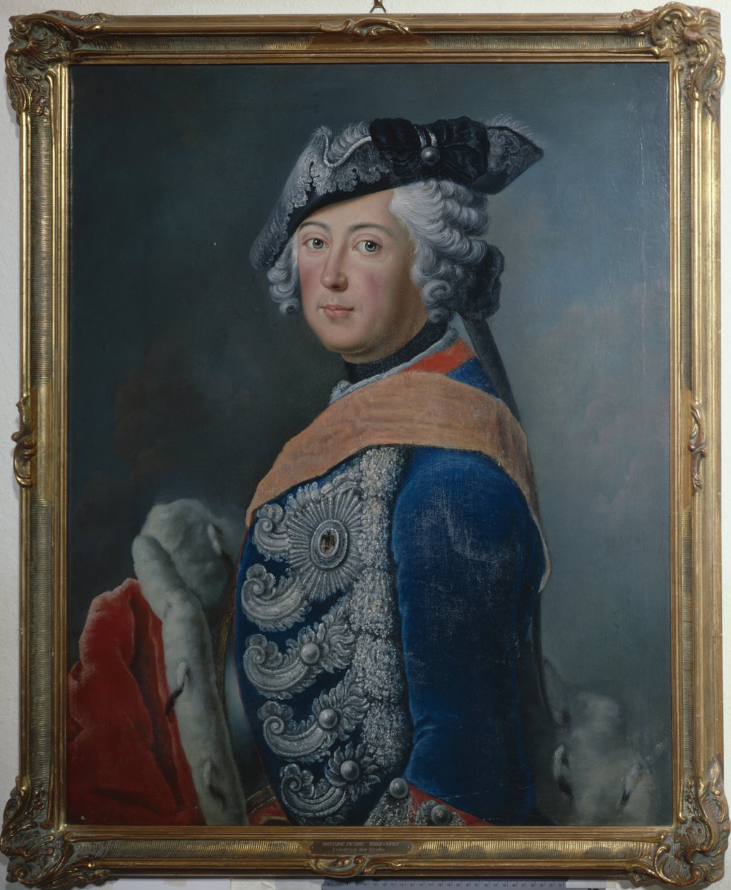 Fridrich II. Veliký z Pruska, po roce 1753 od German School