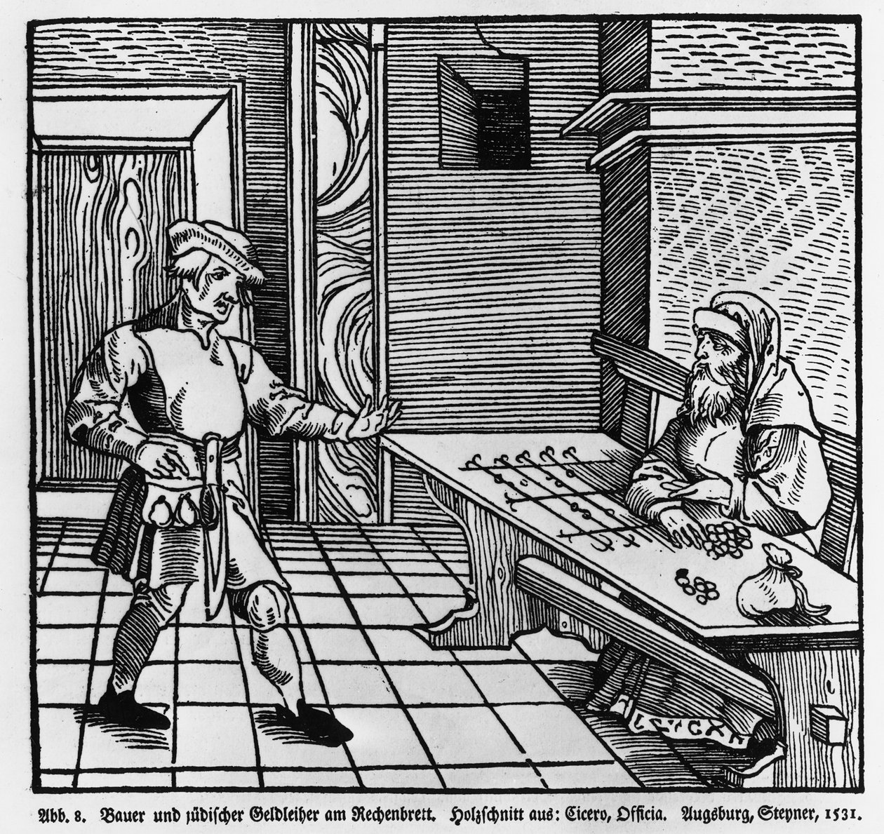 Půjčitel peněz, 1531 od German School