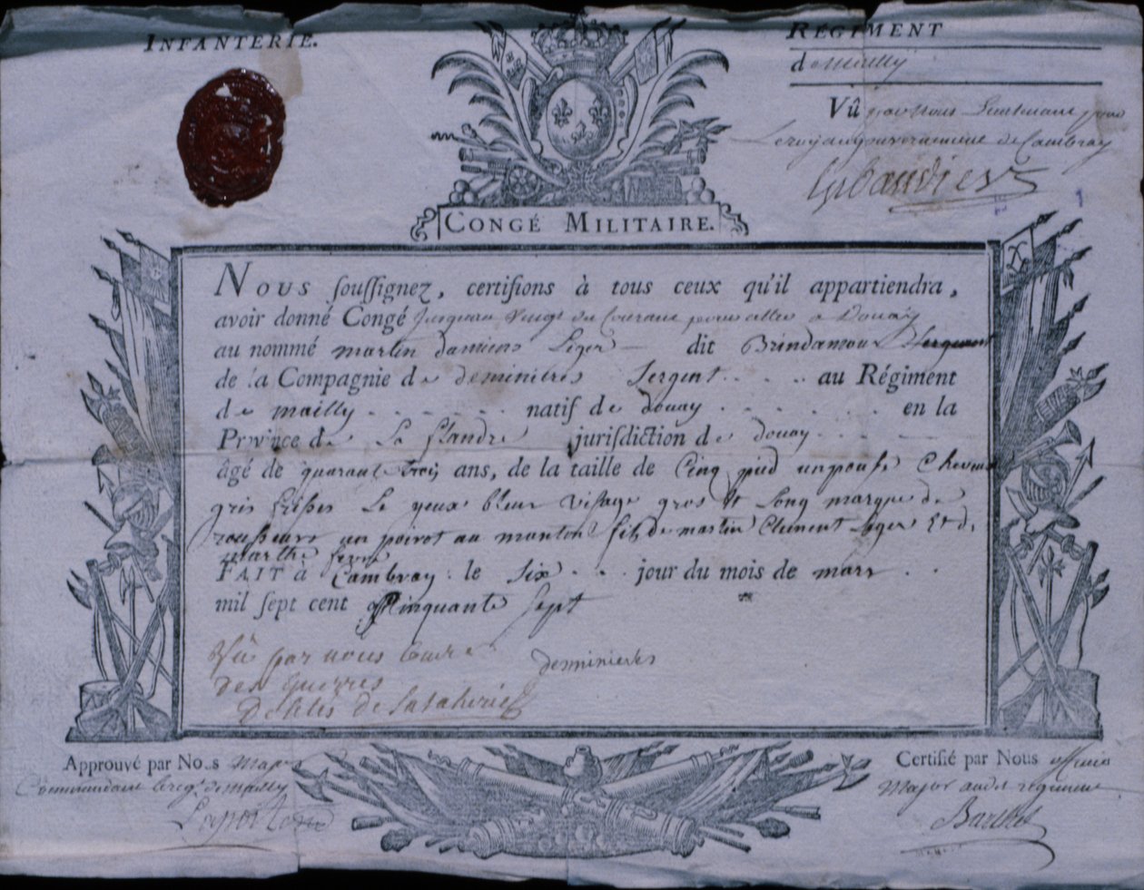 Povolení k bitvě u Rossbachu, 1757 (pero a inkoust na papíře) od German School