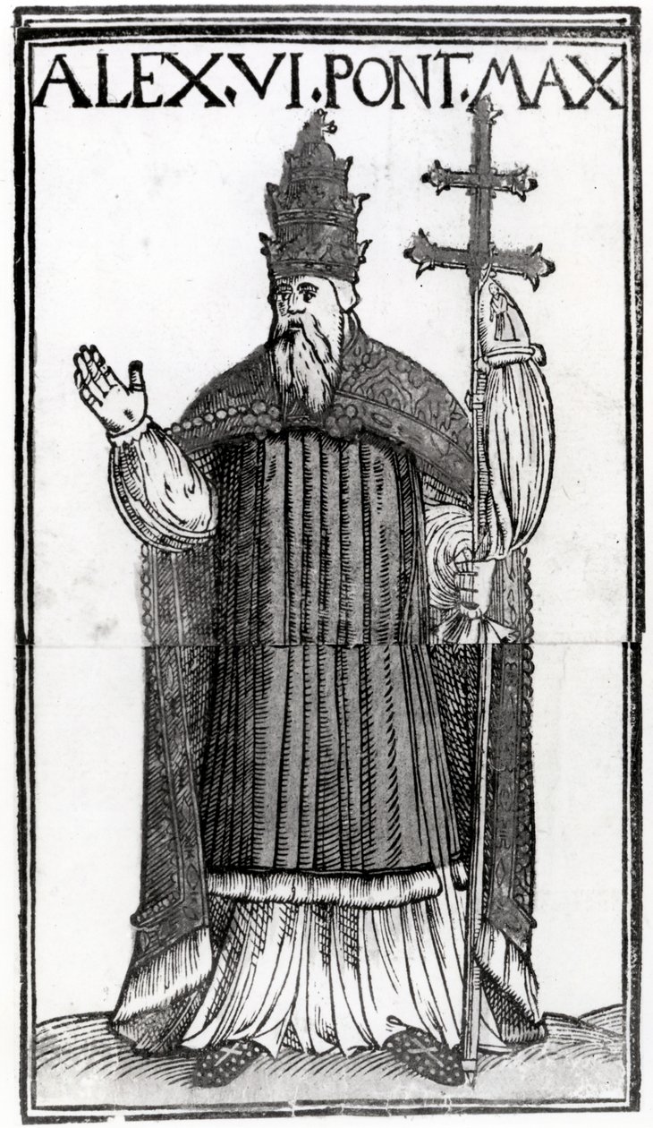 Papež Alexandr VI od German School