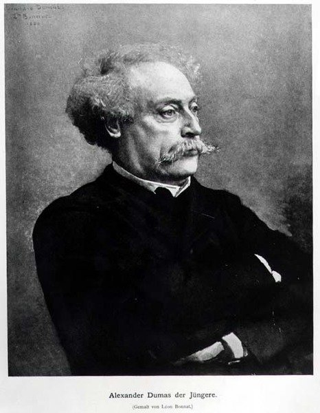 Portrét Alexandra Dumase filse (1824-95) 1886 od German School