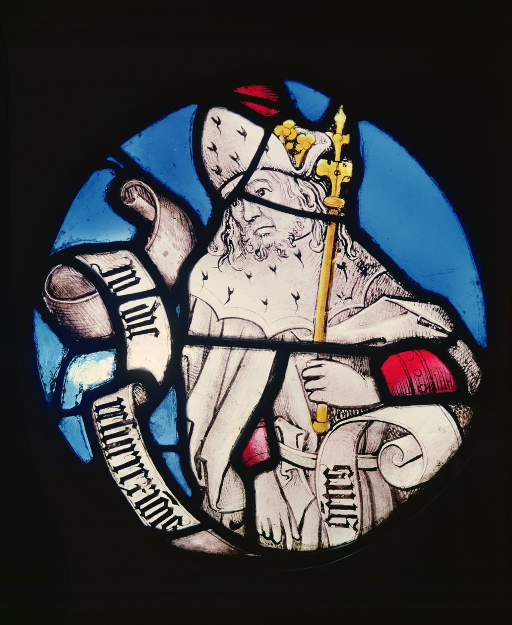 Rondel proroka Sofoniáše, 15. století (vitráže) od German School
