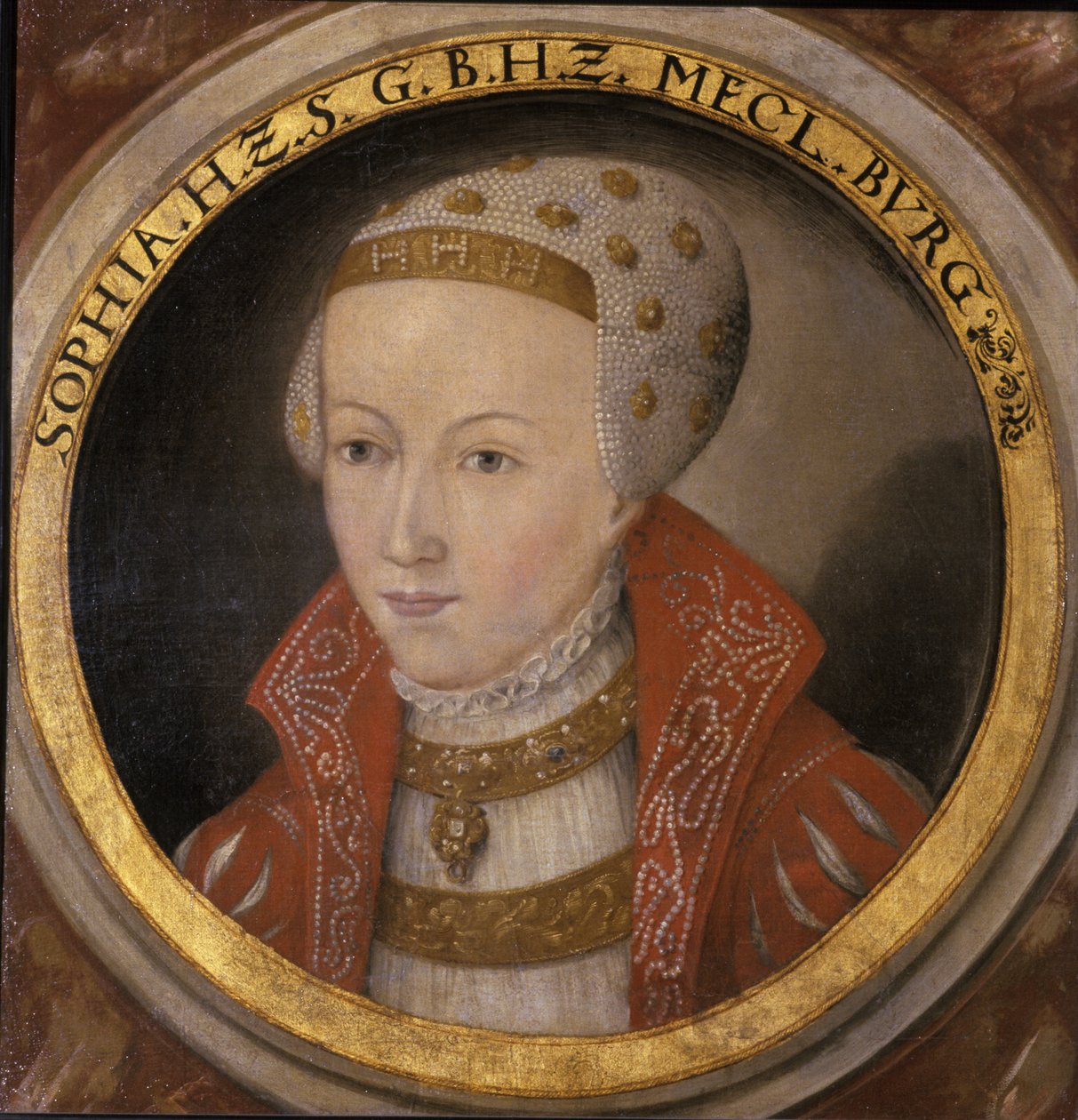Sophie Saská, 1533-38 od German School