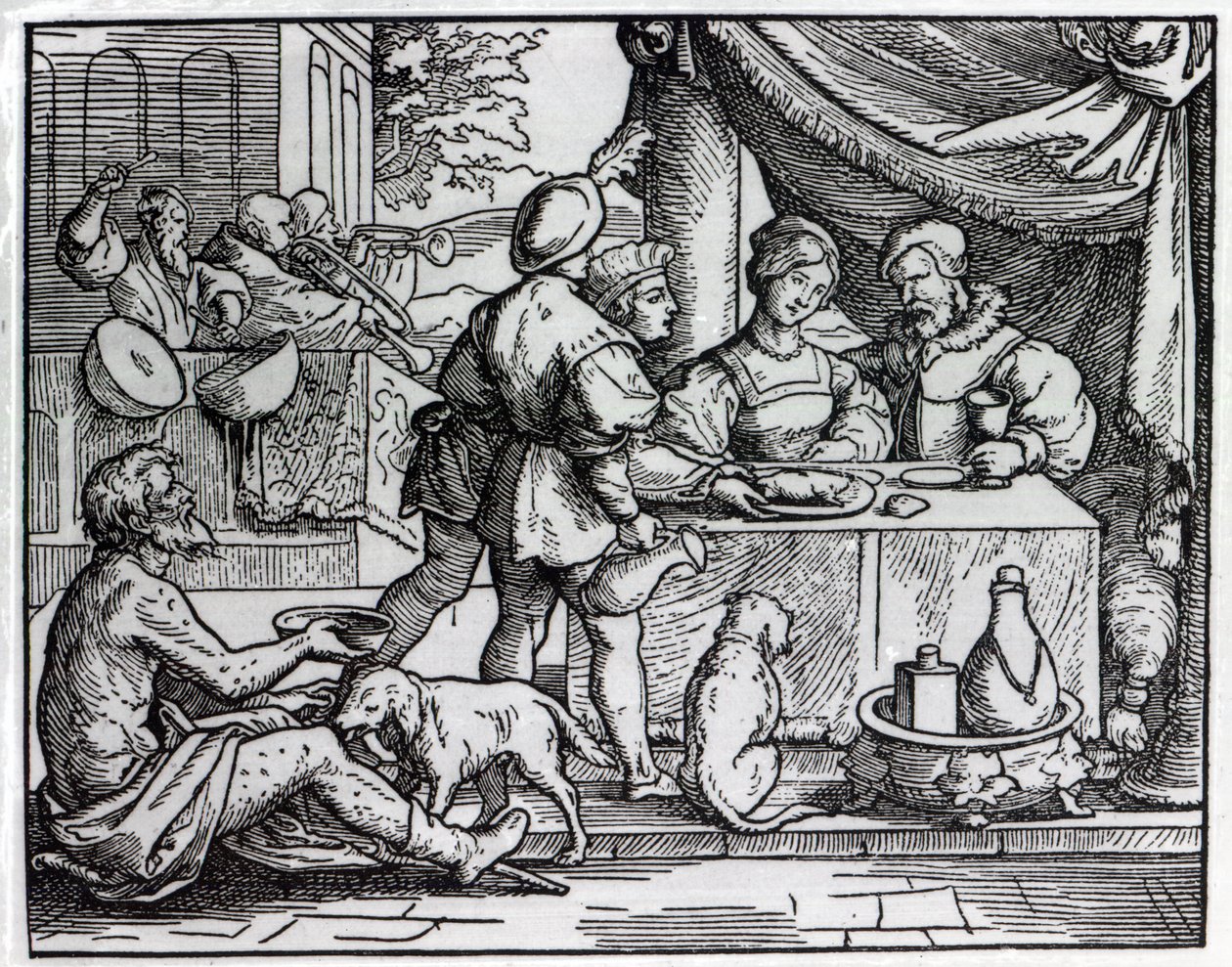 Podobenství o Lazarovi a ponorech od German School