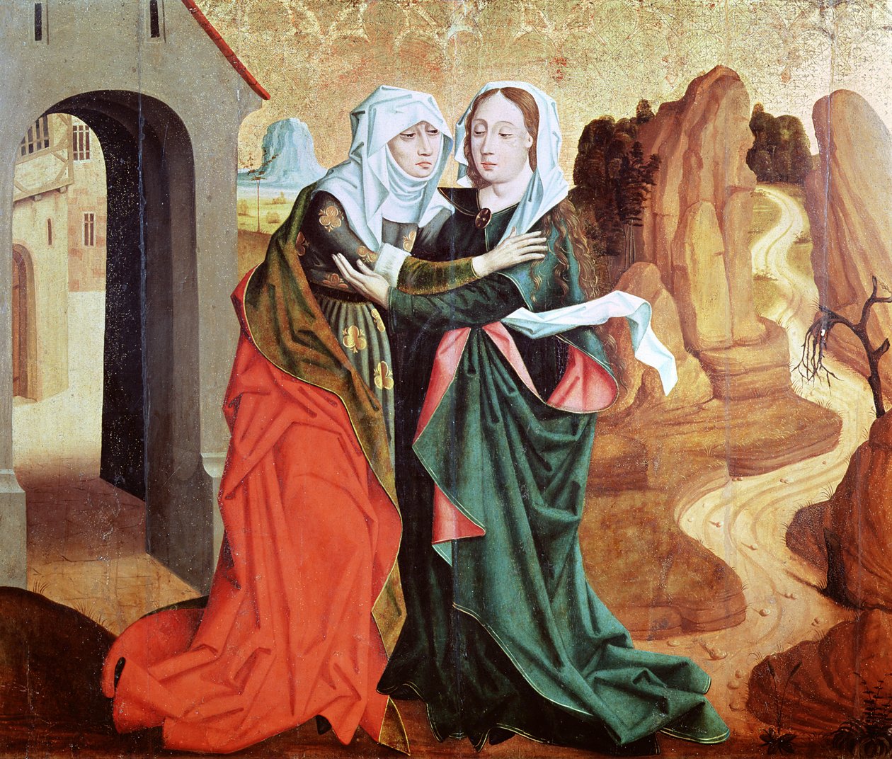 The Visitation, c.1460 od German School
